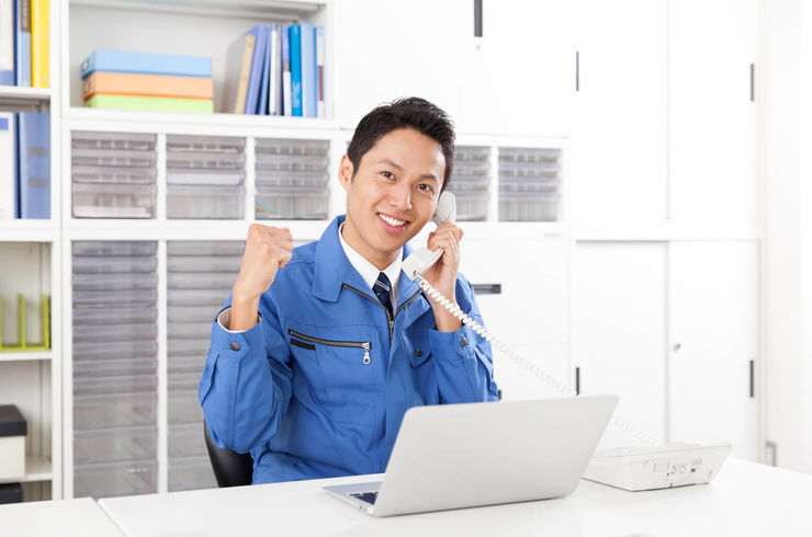 親切なスタッフ